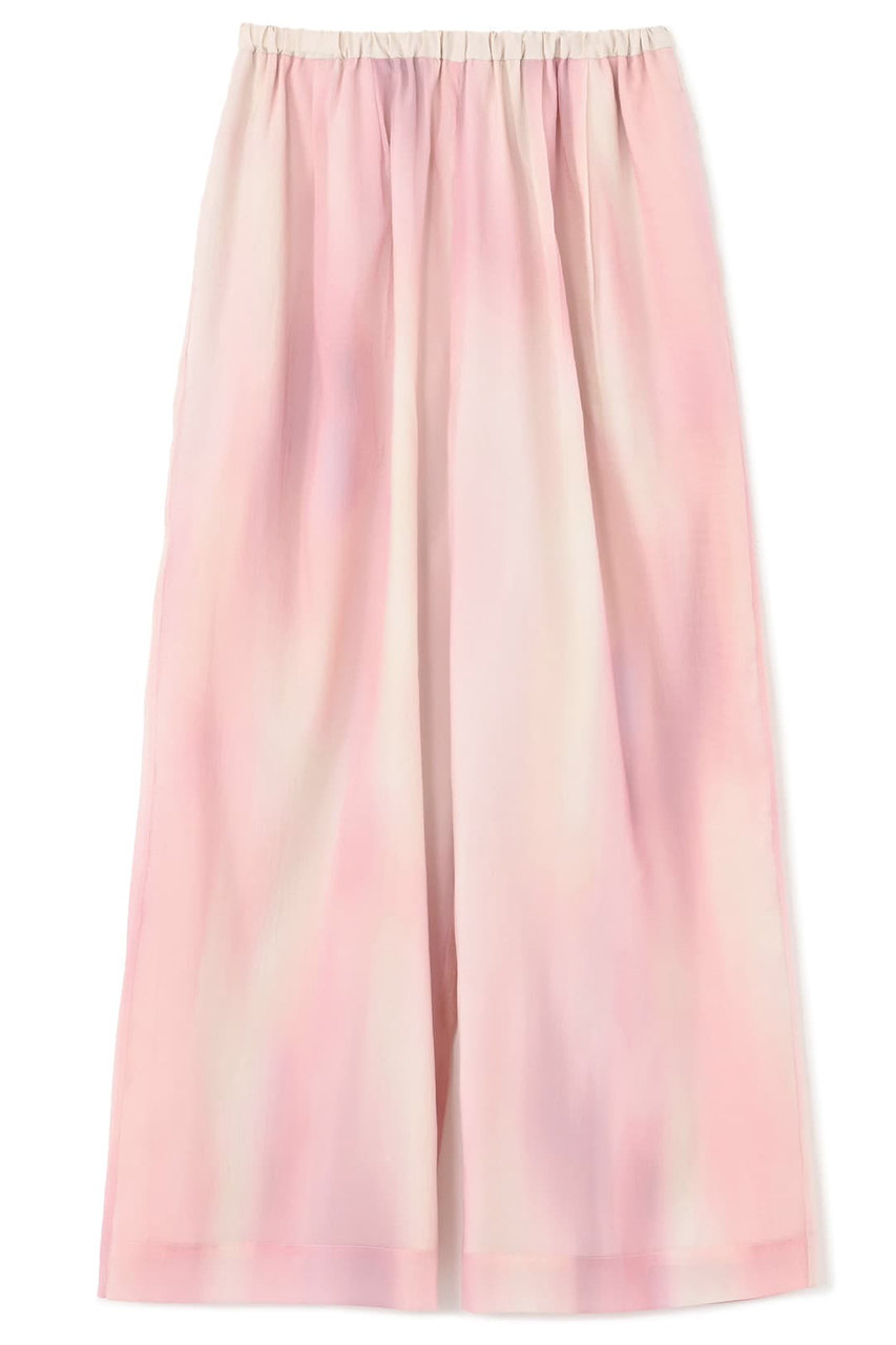 STRATA グラデーションマーブルイージーパンツ (ピンク, ONE SIZE) エストラータ ELLE SHOP STRATA グラデーションマーブルイージーパンツ (ピンク, ONE SIZE) エストラータ ELLE SHOP