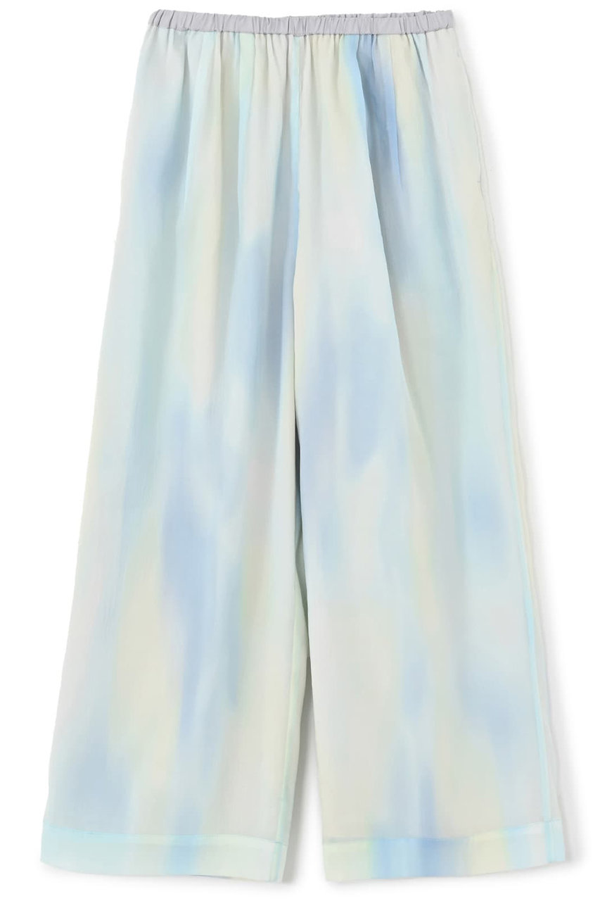 STRATA グラデーションマーブルイージーパンツ (ブルー, ONE SIZE) エストラータ ELLE SHOP STRATA グラデーションマーブルイージーパンツ (ブルー, ONE SIZE) エストラータ ELLE SHOP