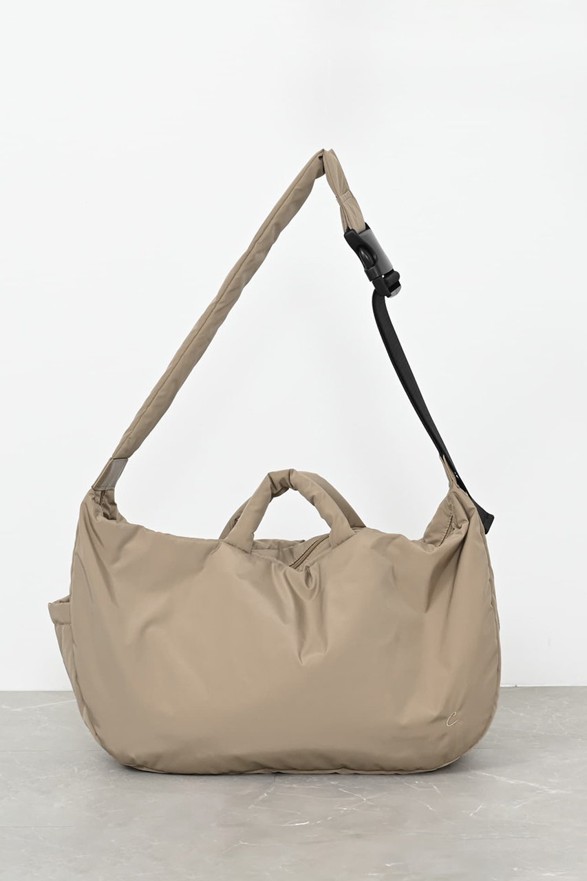 STRATA 【COHINA】パデッドキャリーオンショルダーバッグ (グレージュ, ONE SIZE) エストラータ ELLE SHOP STRATA 【COHINA】パデッドキャリーオンショルダーバッグ (グレージュ, ONE SIZE) エストラータ ELLE SHOP