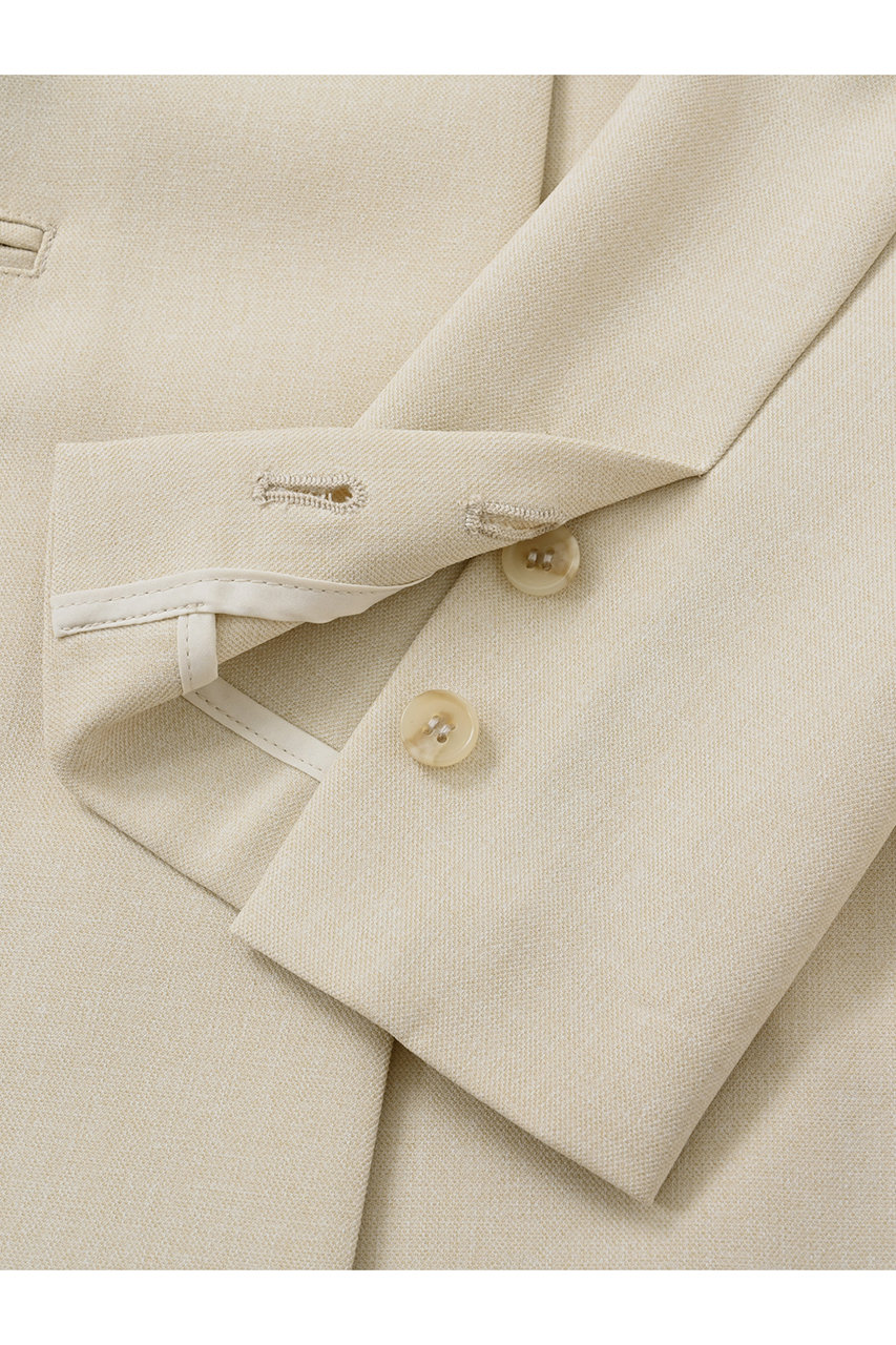 strata ベルト付きノーカラージャケット STRATA(エストラータ)｜ベルト付きノーカラージャケット/ライト