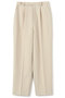 ナローベルトタックテーパードパンツ エストラータ/STRATA ライトベージュ