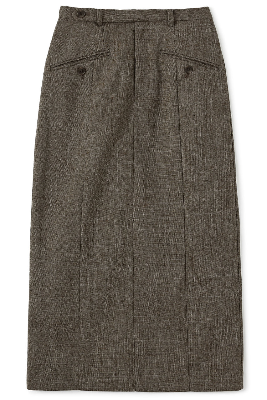 ナローベルトポケットデザインスカート