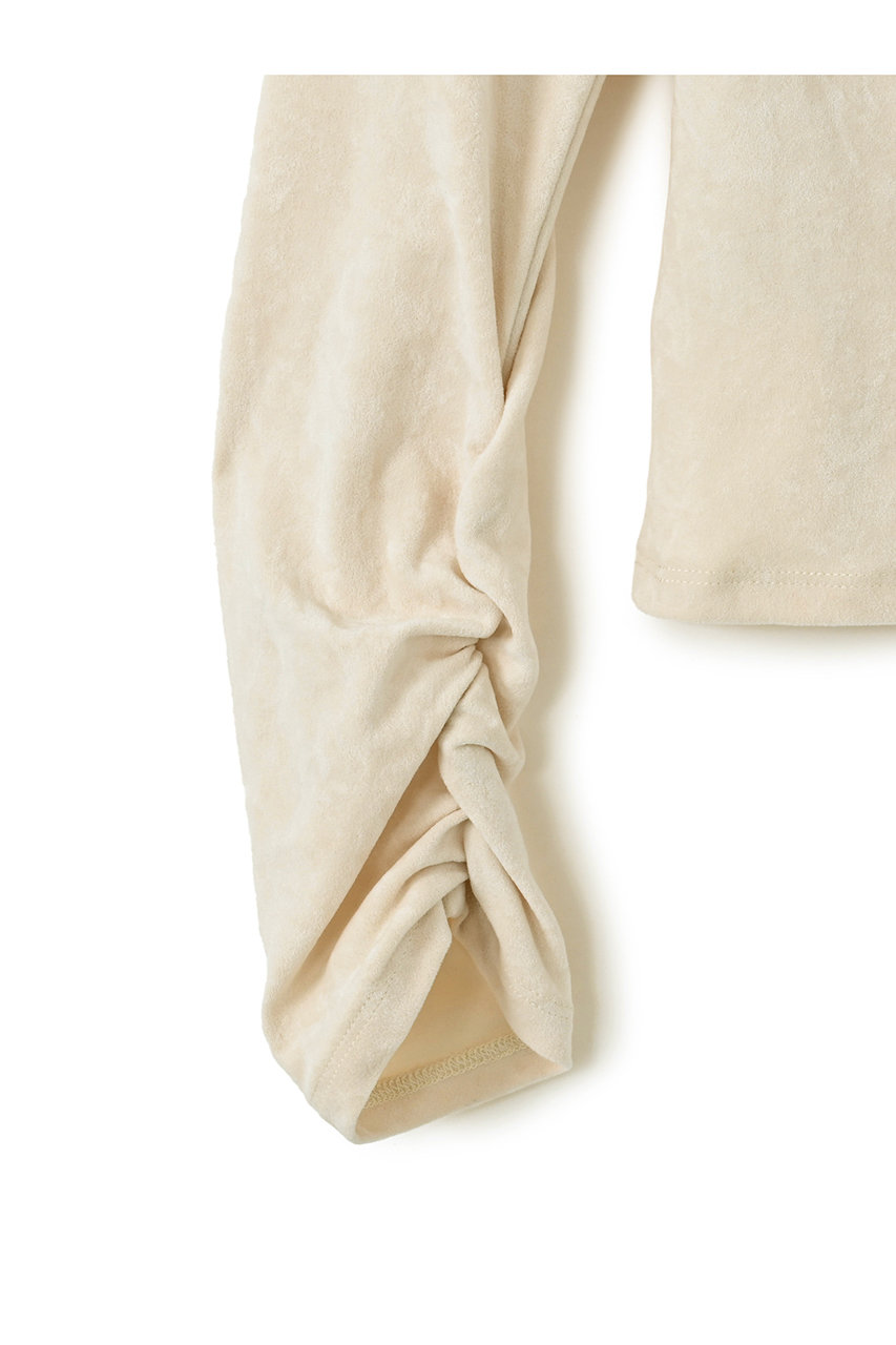 STRATA(エストラータ)｜トリアセベロアトップス/アイボリー の通販