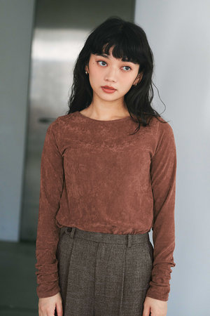 エストラータ/STRATAのトリアセベロアトップス(110400/110403)