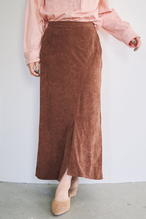 エストラータ/STRATAのトリアセベロアナロースカート(110700/110703)