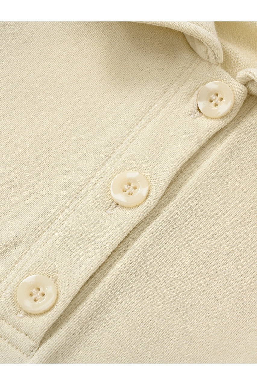 STRATA(エストラータ)｜スキッパースウェットプルオーバー/アイボリー