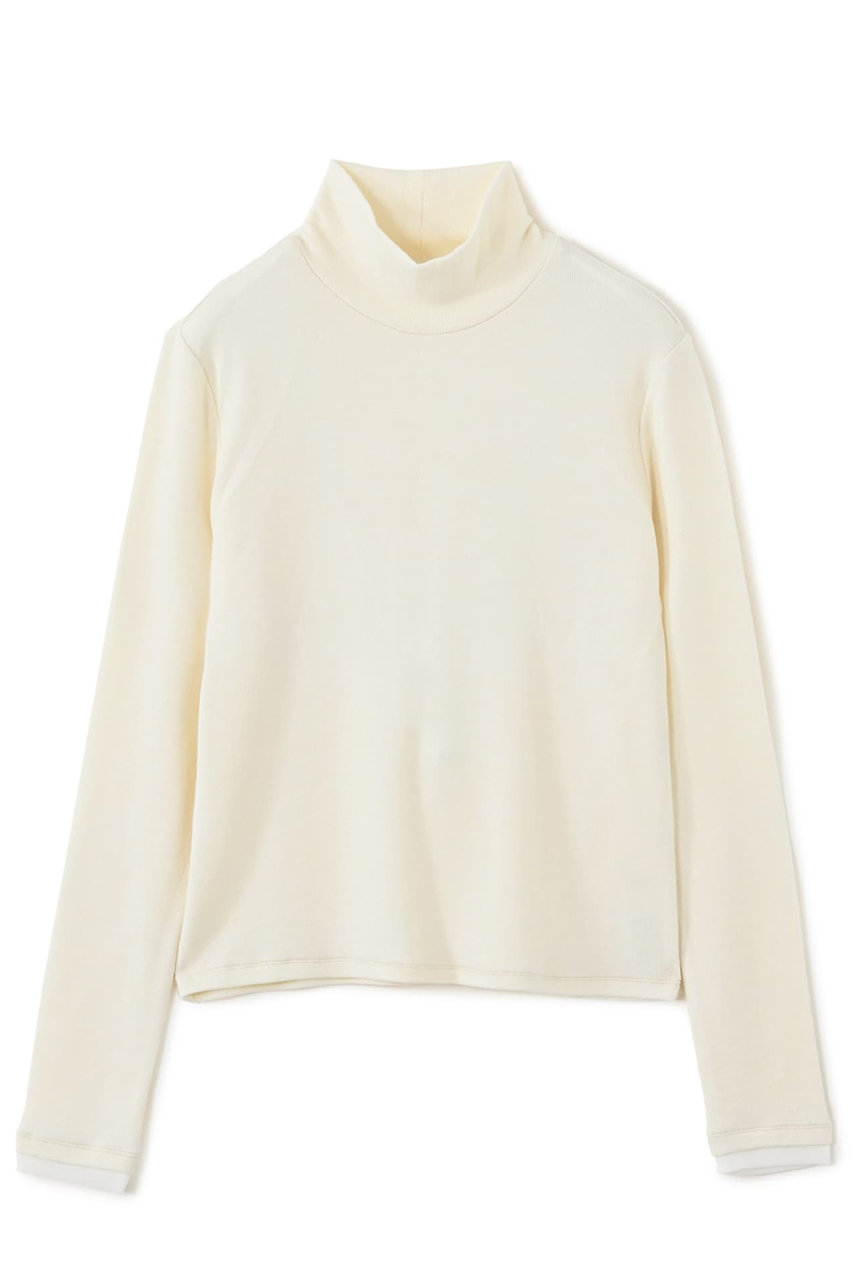 STRATA チュールドッキングウールテレコトップス (オフホワイト, ONE SIZE) エストラータ ELLE SHOP STRATA チュールドッキングウールテレコトップス (オフホワイト, ONE SIZE) エストラータ ELLE SHOP