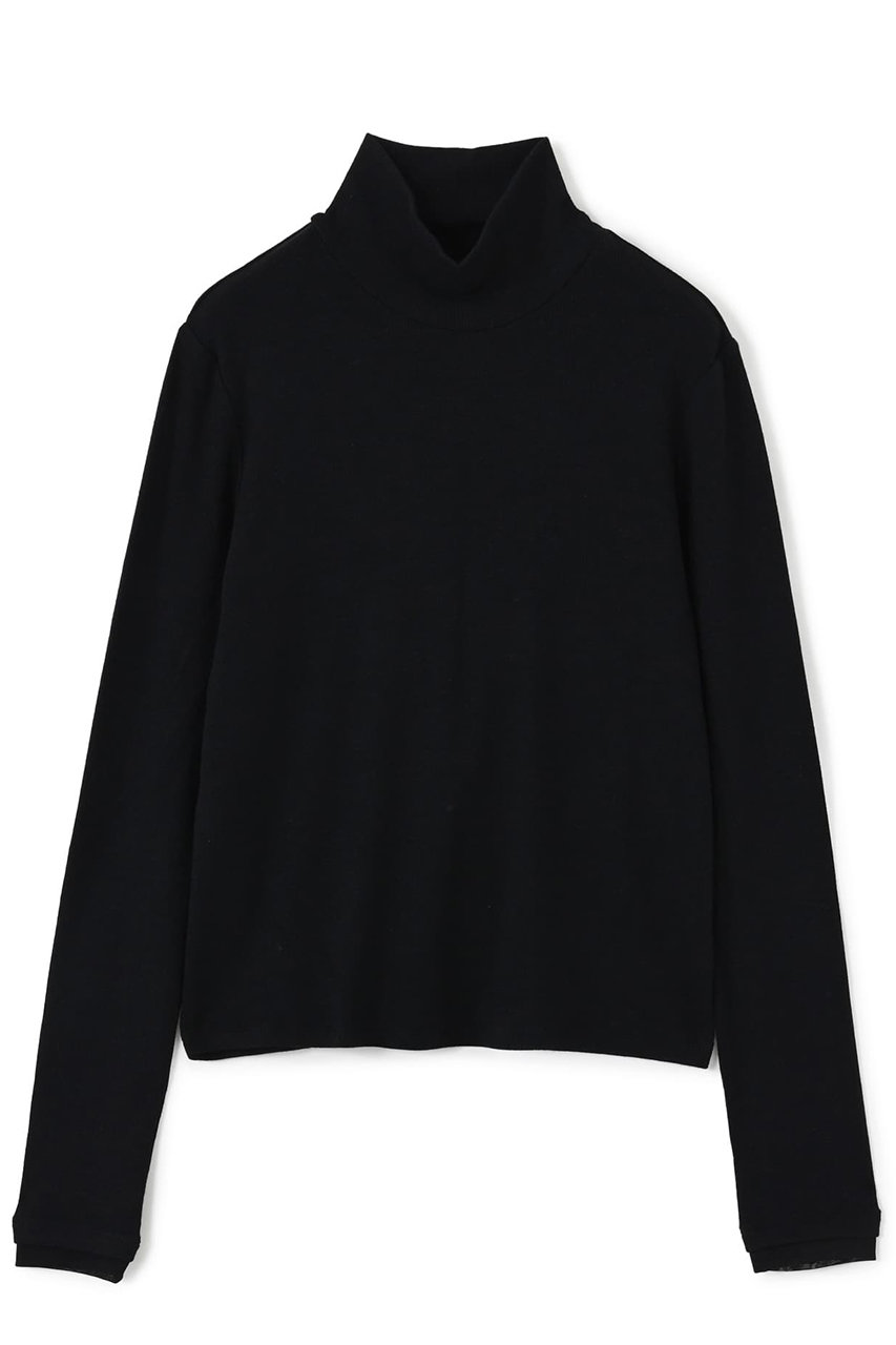 STRATA チュールドッキングウールテレコトップス (ブラック, ONE SIZE) エストラータ ELLE SHOP STRATA チュールドッキングウールテレコトップス (ブラック, ONE SIZE) エストラータ ELLE SHOP