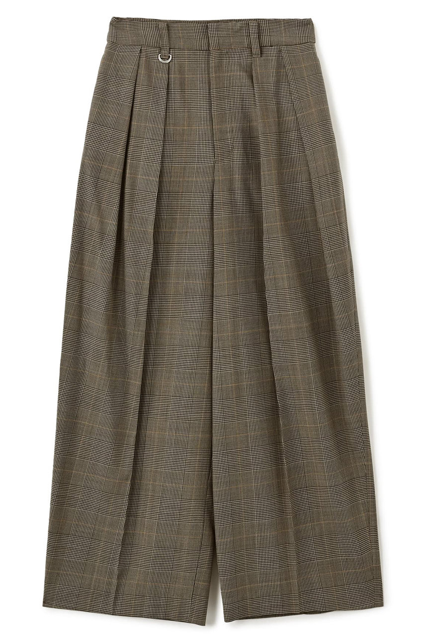 エストラータ/STRATAのウールツイル2タックスラックス(チェック/SHJ0005_SHJ000506)