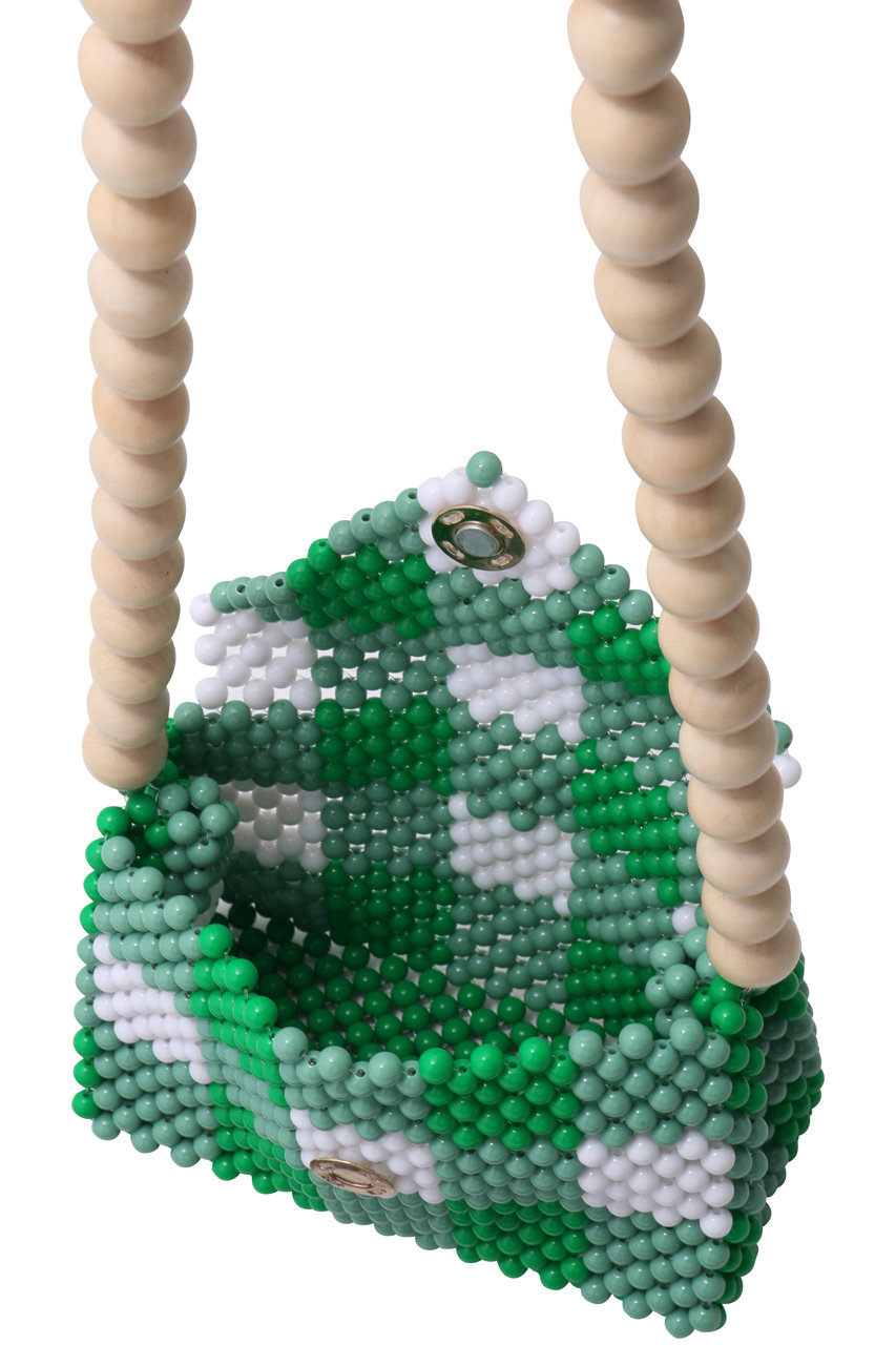 toos wood ball shoulder bag （green）