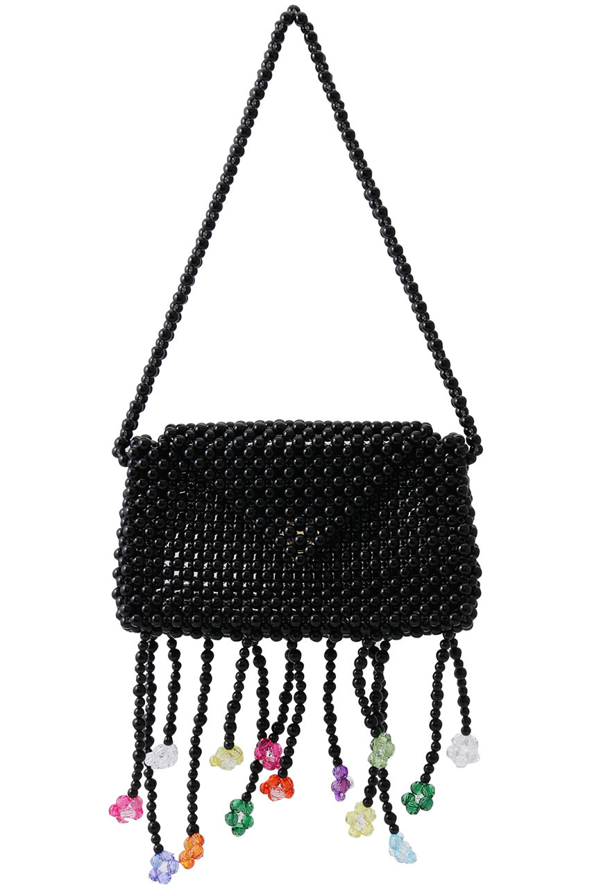 TOOS ハンドバッグ(flower) (ブラック, F) トオス ELLE SHOP TOOS ハンドバッグ(flower) (ブラック, F) トオス ELLE SHOP