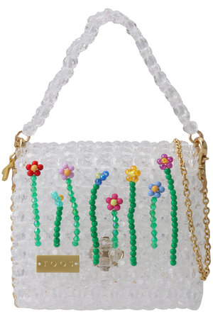 トオス/TOOSの3wayミニチェーンバッグ(flower)(120600/120602)