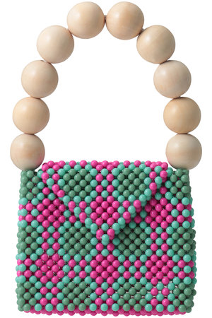 トオス/TOOSのウッドボールハンドバッグ(120600/120602)