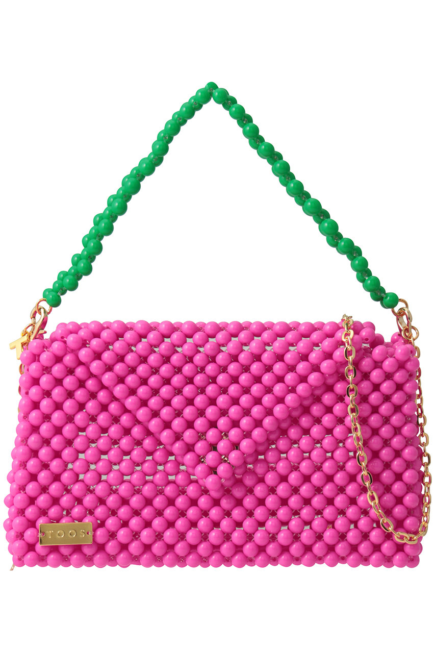 トオス/TOOSの3wayビッグチェーンバッグ(ヴィヴィッドピンク/TS_TWCB_PGB05)