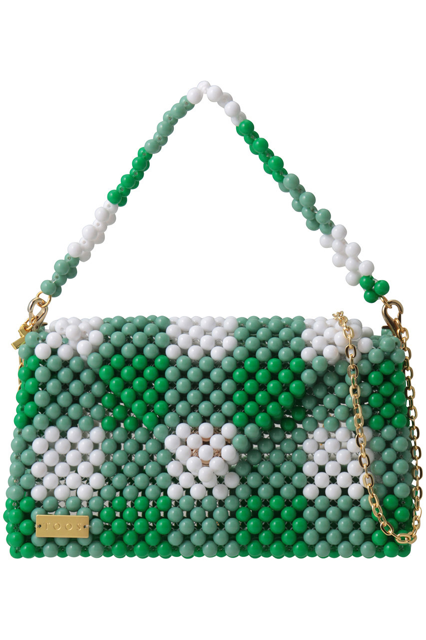 トオス/TOOSの3wayビッグチェーンバッグ(グリーンチェック/TS_TWCB_PGB05)