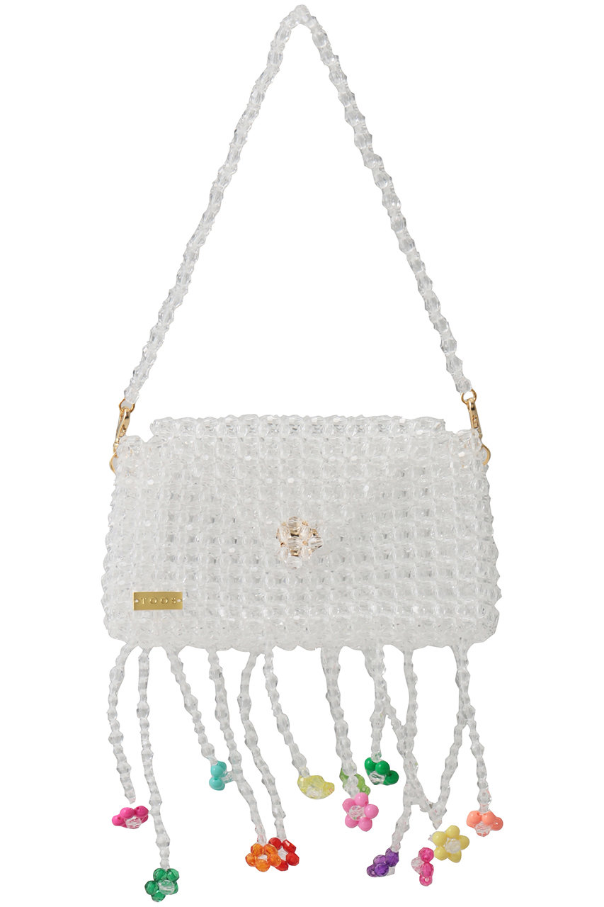 トオス/TOOSのフラワーハンドバッグ(フラワークリア/TS_TWCM_FB06-C)