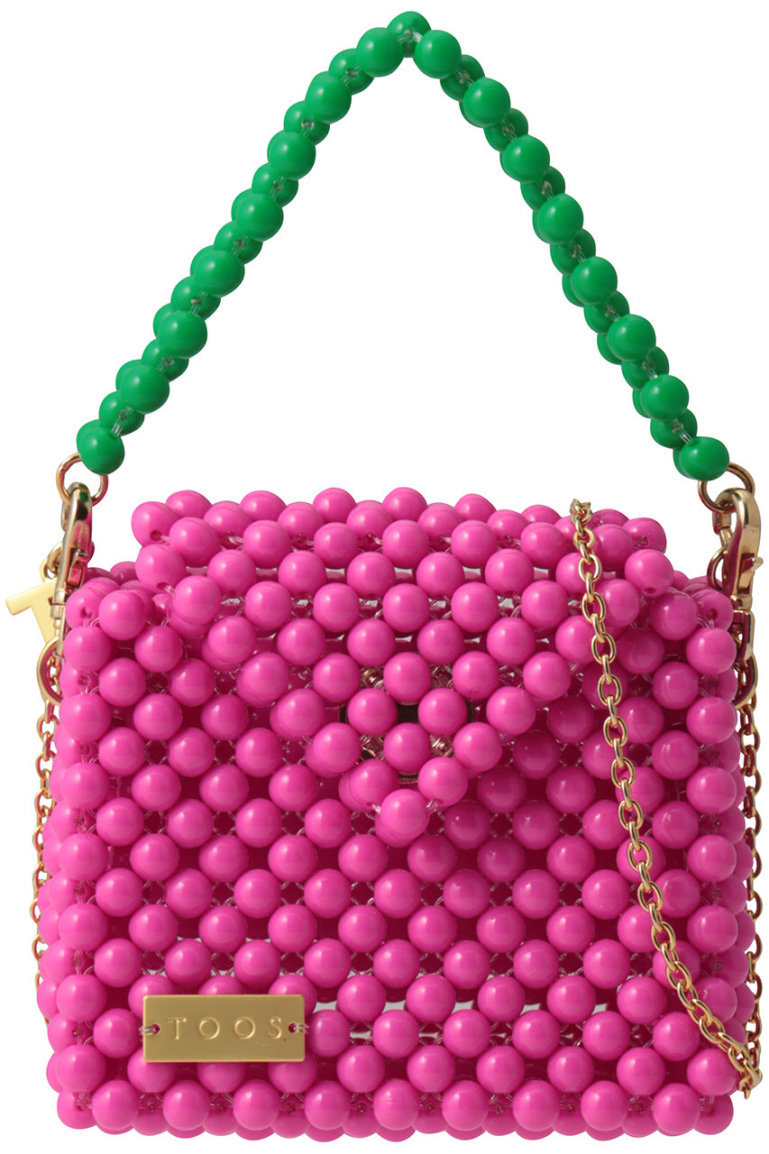 トオス/TOOSの3wayミニチェーンバッグ(ヴィヴィッドピンク/TS_TWCM_R03)