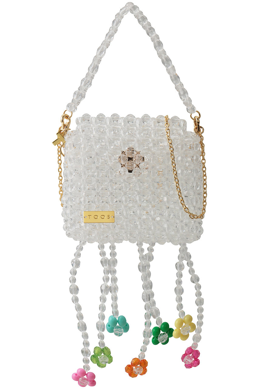 トオス/TOOSの3wayミニチェーンバッグ(flower)(フラワークリア/TS_TWCM_FB07_C)