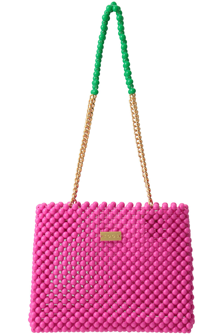 トオス/TOOSのチェーンハンドバッグ(ヴィヴィッドピンク/TS_CH_BC02)