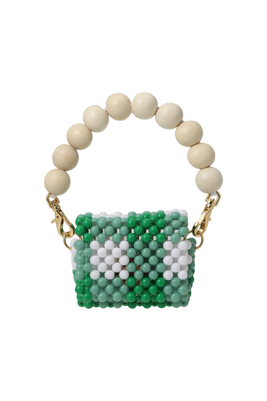 トオス/TOOSのウッドボール air pods Proケース(グリーン/TS_AC_SP04)