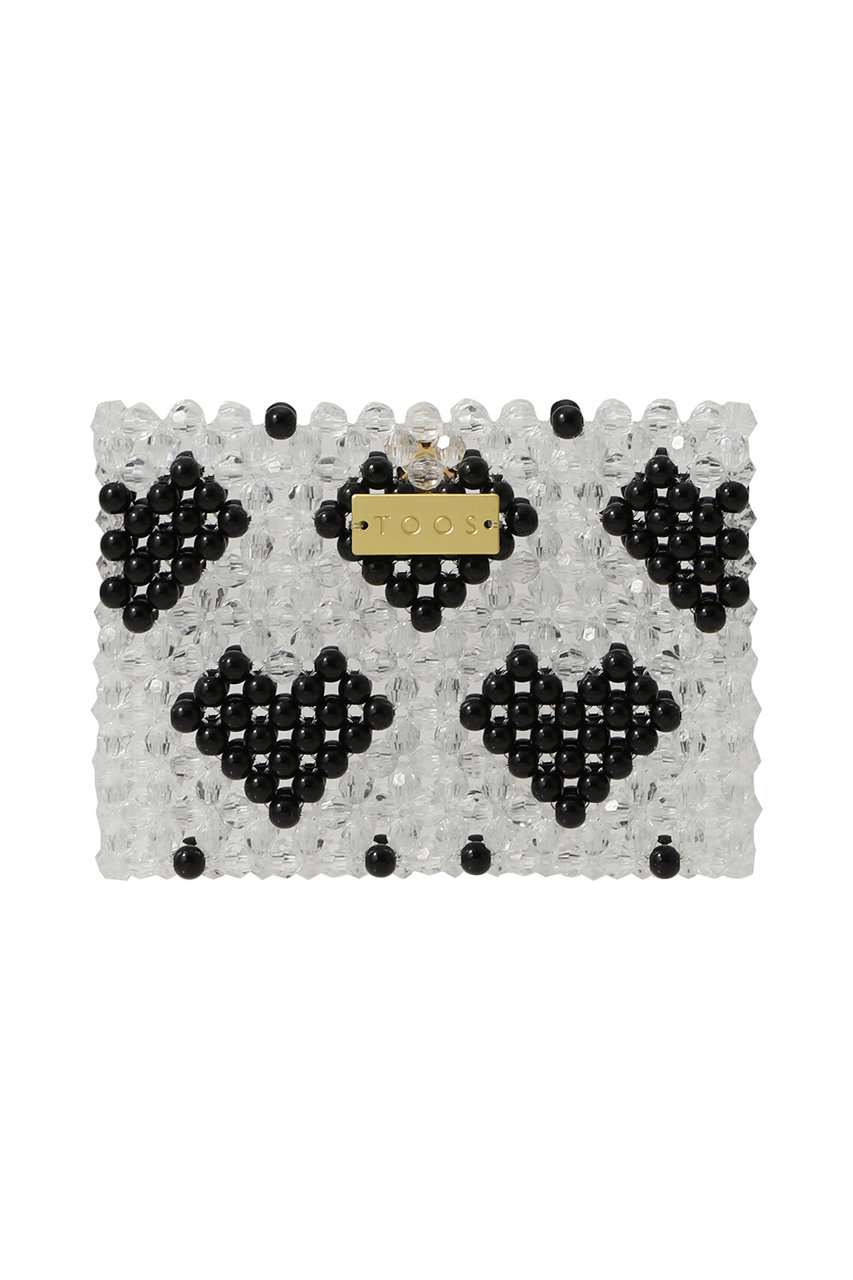 トオス/TOOSのカードケース(ハートブラック/TS_CC_SK12)