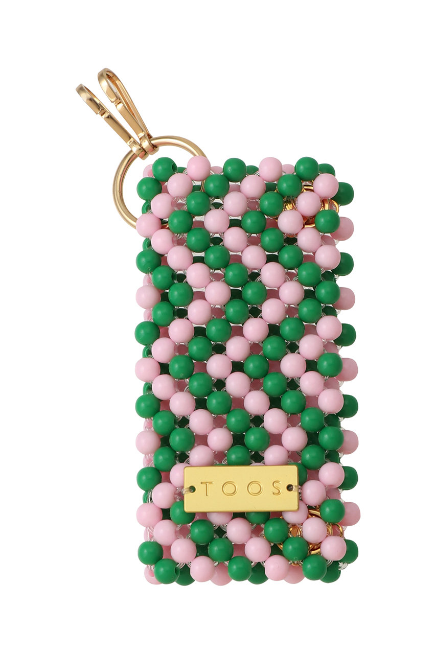 トオス/TOOSのキーケース(ピンク×グリーン/TS_KC_HB09)