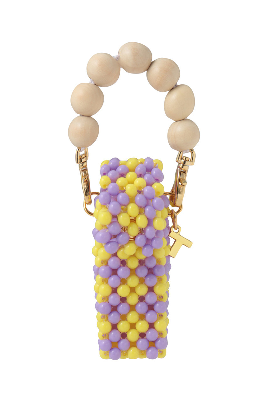 トオス/TOOSのリップケース(イエロー×パープル/TS_LC_BB06)