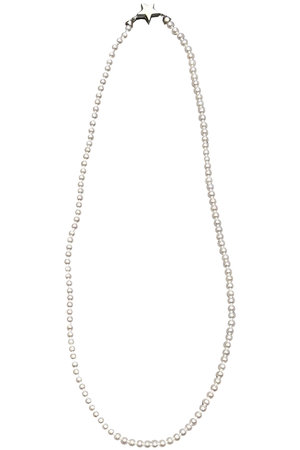 カドー/CADEAUXの星クラスプパールネックレス