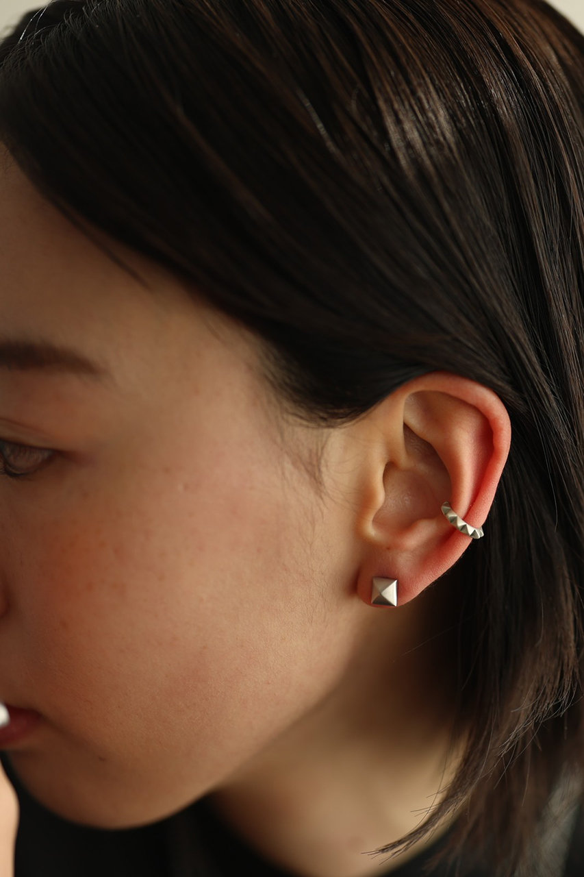CADEAUX(カドー)｜シルバースタッズ ピアス/シルバー の通販｜ELLESHOP