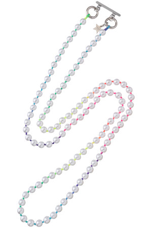 カドー/CADEAUXの【受注生産】【CADEAUX  PLUS】ホワイトパール スマホショルダーストラップ(149900/149999)