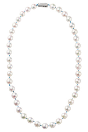 カドー/CADEAUXのシルク糸パールネックレス