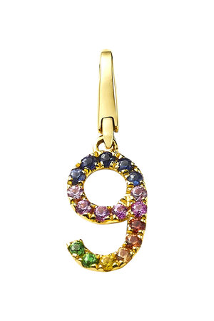 カドー/CADEAUXの【受注生産】レインボー ナンバーズ チャーム(150700/150701)