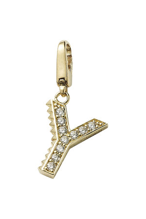 カドー/CADEAUXの【受注生産】スタッズイニシャル ミニチャーム(150700/150701)