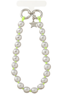 CADEAUX(カドー)｜【CADEAUX PLUS】ホワイトパール スマホストラップ