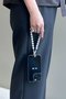 【CADEAUX PLUS】シルバーグレーパール スマホストラップ カドー/CADEAUX