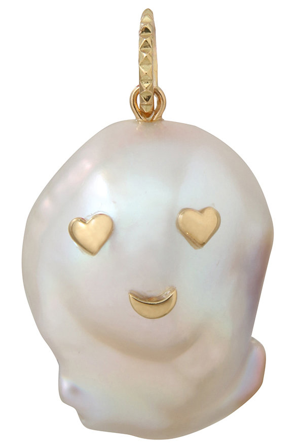 カドー/CADEAUXのオバケちゃん ペンダントトップ F(ホワイト/PT020-262)