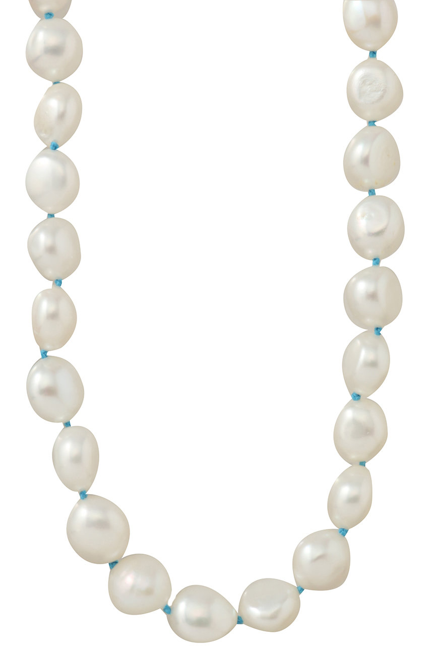 CADEAUX(カドー)｜カラーコードパールネックレス/ブルー の通販