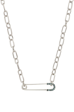 カドー/CADEAUXの【受注生産】SAFETY PIN チェーンネックレス