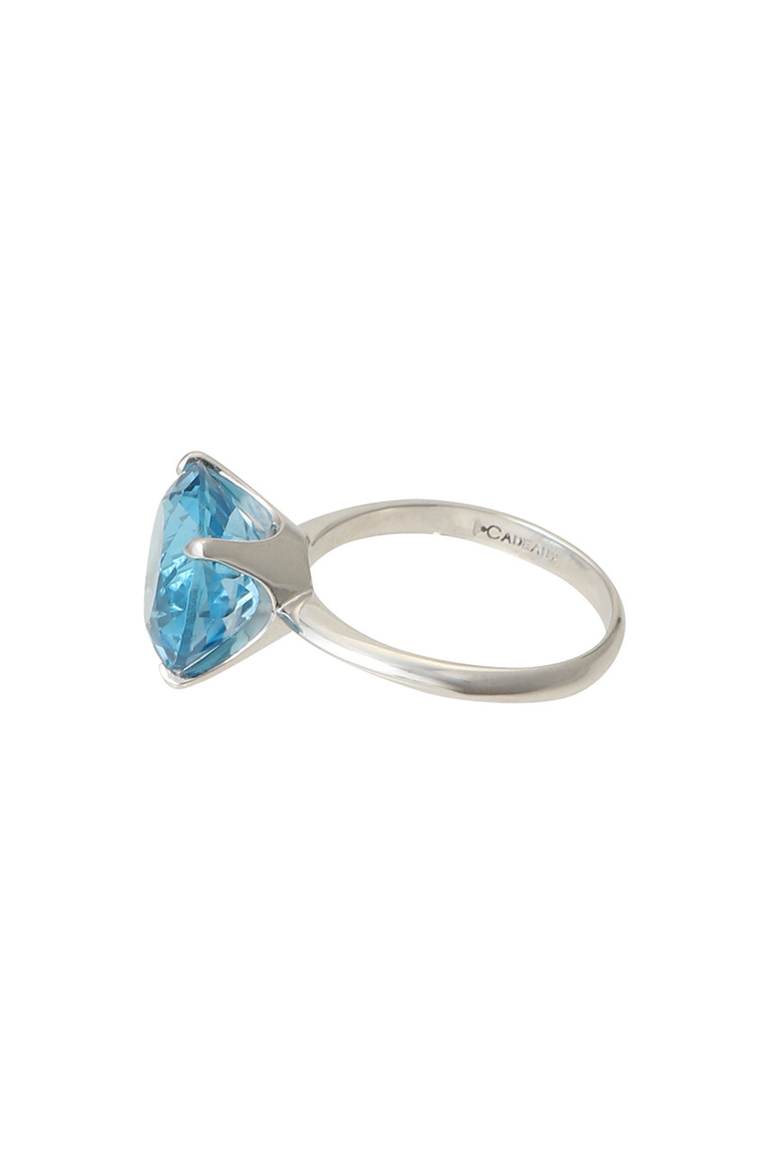 CADEAUX(カドー)｜Round Color Stone リング（スイスブルートパーズ
