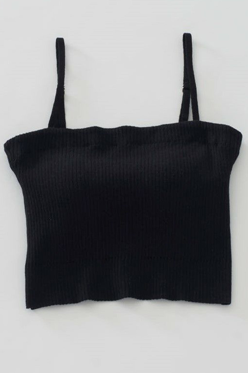 NICENICE MOMENT ベアトップ(不織布カップ付き) (ブラック, F) ナイスナイス モーメント ELLE SHOP NICENICE MOMENT ベアトップ(不織布カップ付き) (ブラック, F) ナイスナイス モーメント ELLE SHOP