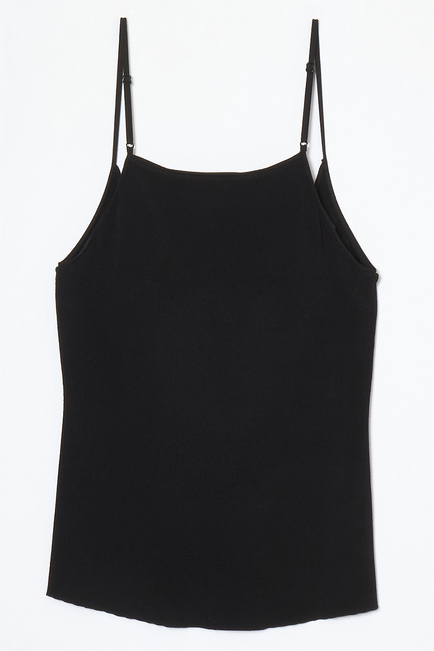 ナイスナイスモーメント/NICENICE MOMENTのストラップ キャミソール(不織布カップ付き)(ブラック/N1-25A-002)