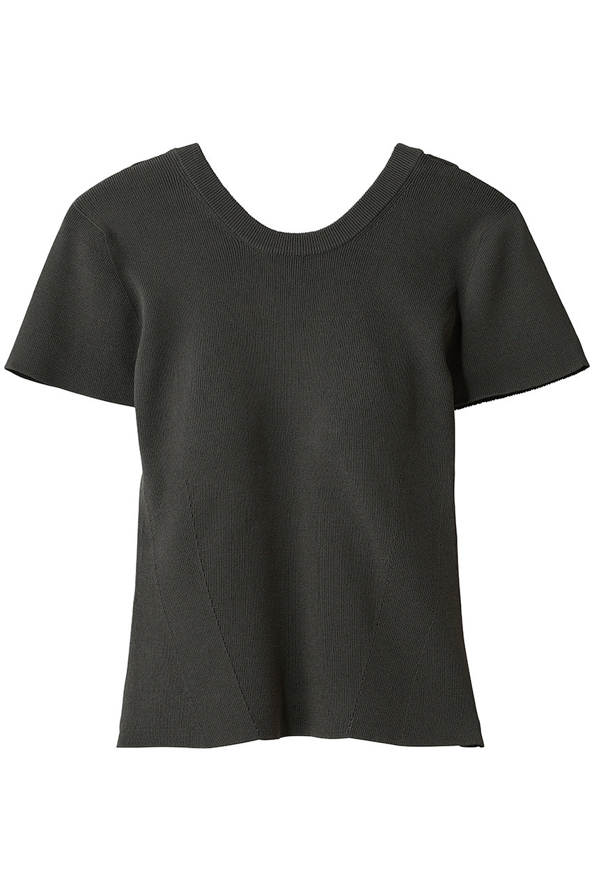 NICENICE MOMENT コンパクト Tシャツ（不織布カップ付き） (アンカーグレー, M/A～C(3)) ナイスナイスモーメント ELLE SHOP