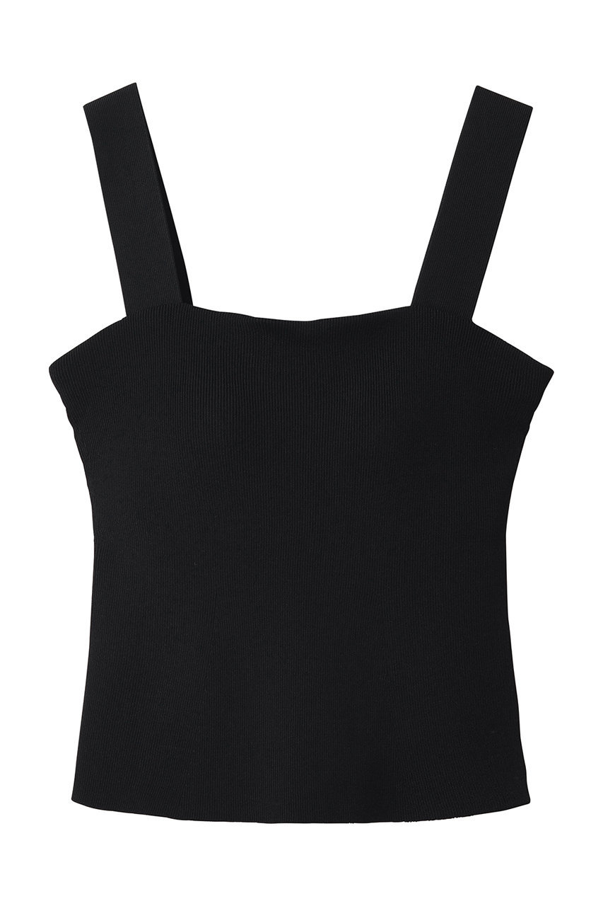 ナイスナイスモーメント/NICENICE MOMENTのスクエア タンクトップ(3Dカップ付き)(ブラック/N1-26S-002)