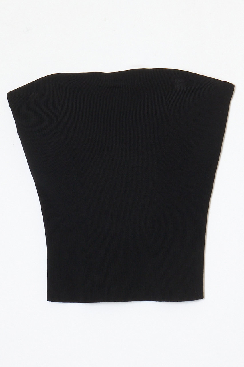 ナイスナイスモーメント/NICENICE MOMENTのニット バンドゥ(不織布カップ付き)(ブラック/NNM1-25S-024)