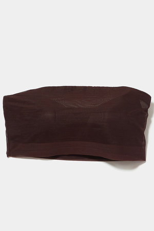 ナイスナイスモーメント/NICENICE MOMENTのメッシュ チューブ トップ(3Dカップ付き)(160200/160201)