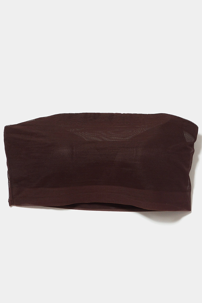 ナイスナイスモーメント/NICENICE MOMENTのメッシュ チューブ トップ(3Dカップ付き)(チェリーラッカー/NNM03-2403-101)