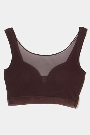 ナイスナイスモーメント/NICENICE MOMENTのメッシュ ブラ タンクトップ(3Dカップ付き)(160200/160201)