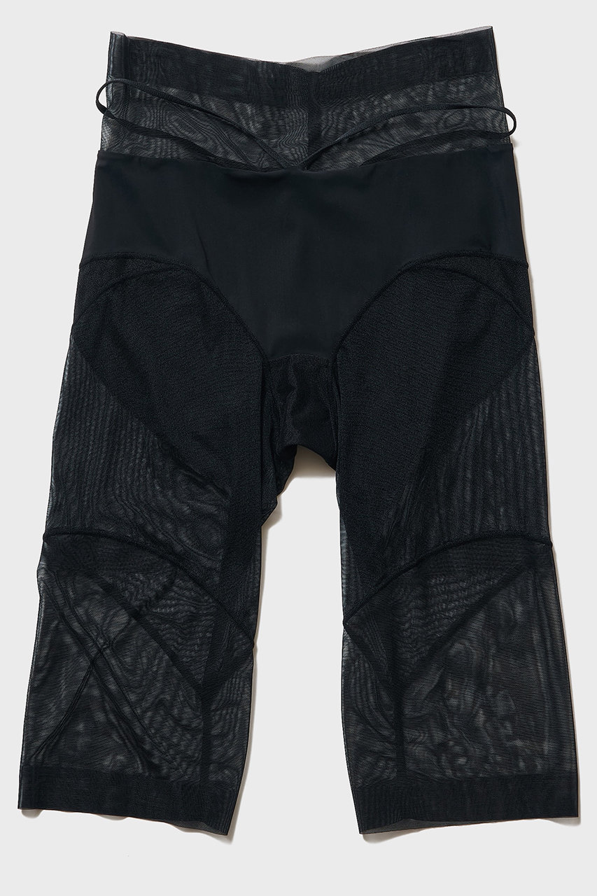 ナイスナイスモーメント/NICENICE MOMENTのメッシュ バイカー ショーツ(ブラック/N3-26S-032)