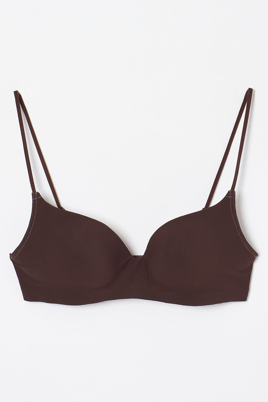 ナイスナイスモーメント/NICENICE MOMENTのストラップ ブラ(3Dカップ付き)(チョコレート/N3-25A-016)