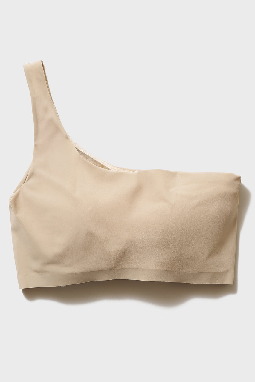 ナイスナイスモーメント/NICENICE MOMENTのワンショルダー ブラ(3Dカップ付き)(サンド/N3-26S-033)